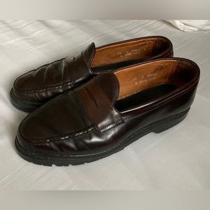 CUSTOM Allen Edmonds Color 8 Shell Cordovan 10 E Penny Loafer Dress Slip On Mens